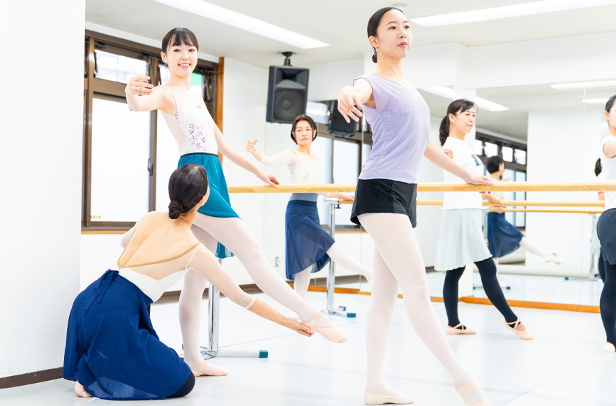 バーレッスン風景1