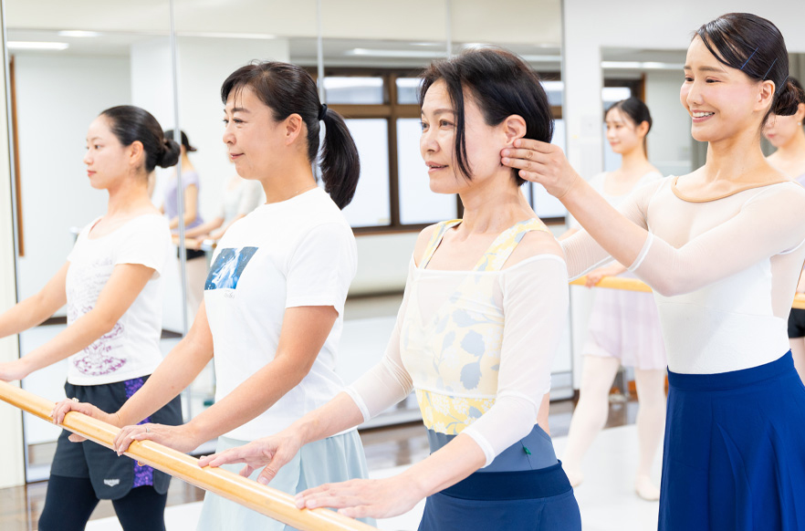 バーレッスン風景2