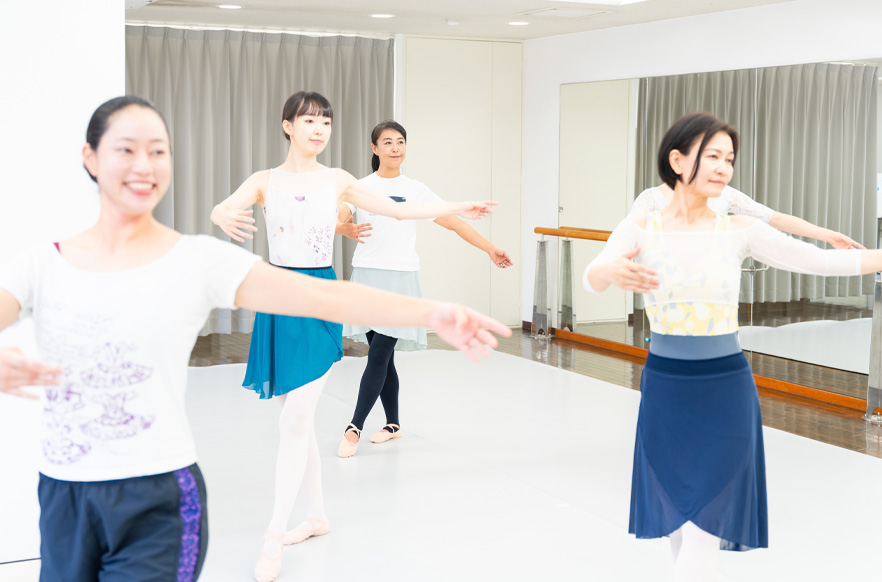 バーレッスン風景2